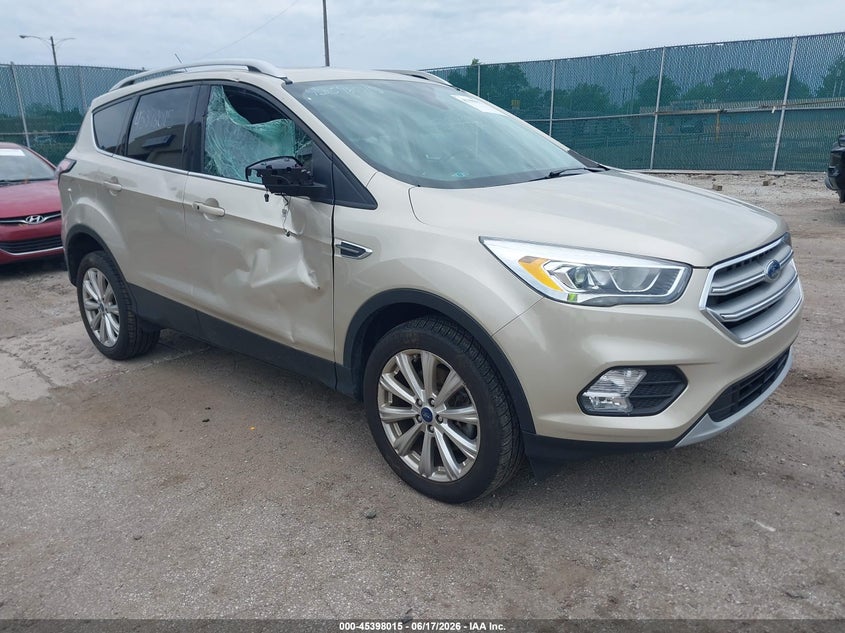 2017 FORD ESCAPE SPORT UTILITY VEHICLE 1.5L I-4 DI, DOHC, VVT, TURBO, 179HP