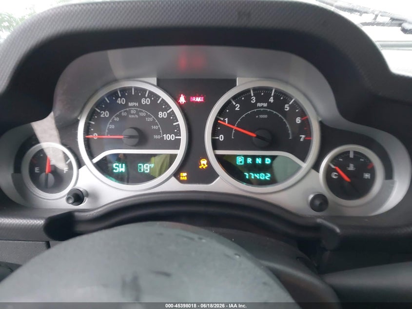 2010 JEEP WRANGLER auction photo 7