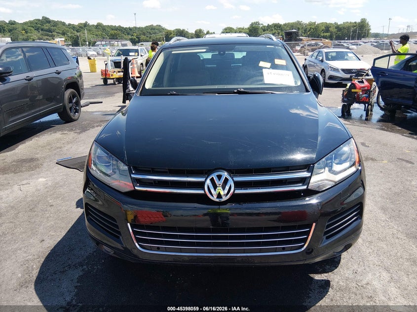 2013 Volkswagen Touareg Vr6 Lux VIN: WVGEF9BP2DD005424 Lot: 45398059