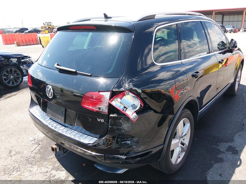 2013 Volkswagen Touareg Vr6 Lux VIN: WVGEF9BP2DD005424 Lot: 45398059
