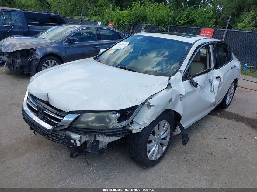 2015 Honda Accord Ex-L V-6 1HGCR3F84FA009015 photo 1