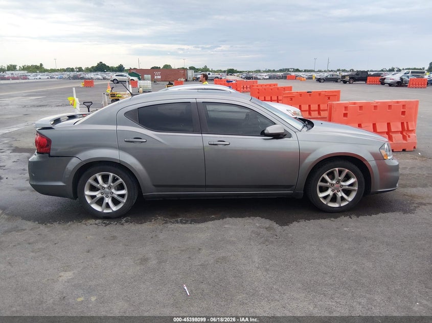 2013 Dodge Avenger R/T VIN: 1C3CDZBG8DN581583 Lot: 45398099