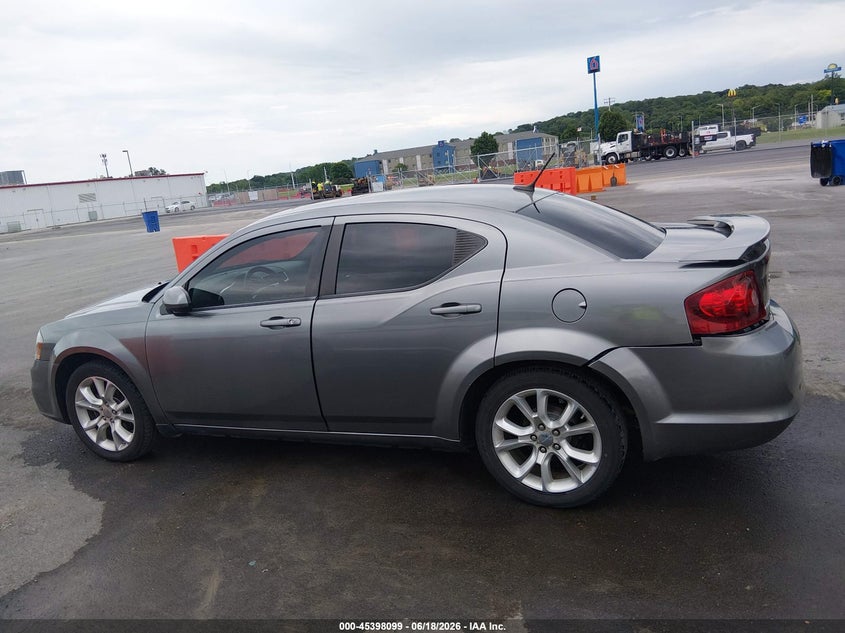 2013 Dodge Avenger R/T VIN: 1C3CDZBG8DN581583 Lot: 45398099
