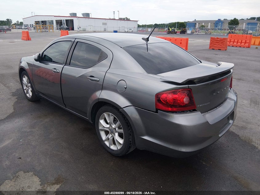 Vin: 1c3cdzbg8dn581583, lot: 45896102, dodge avenger r/t 20133