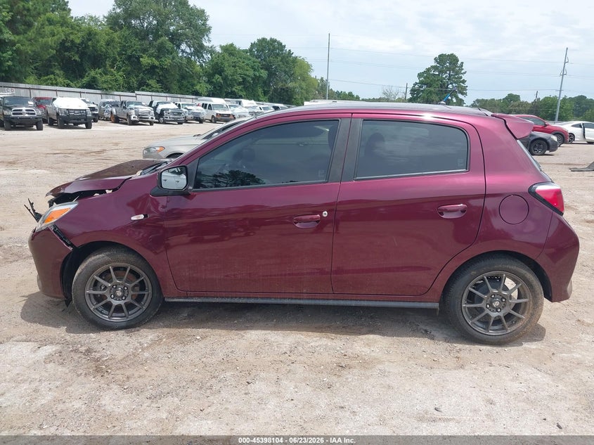 2023 Mitsubishi Mirage Es/Le VIN: ML32AUHJ1PH001747 Lot: 45398104