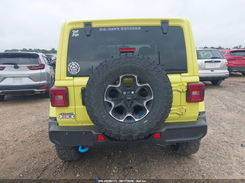 2023 Jeep Wrangler 4Xe Rubicon 4X4 VIN: 1C4JJXR61PW585986 Lot: 45398112