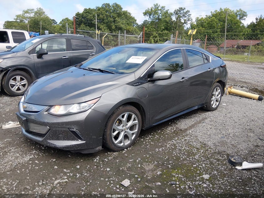 Vin: 1g1rb6s55hu100301, lot: 45896130, chevrolet volt premier 20172
