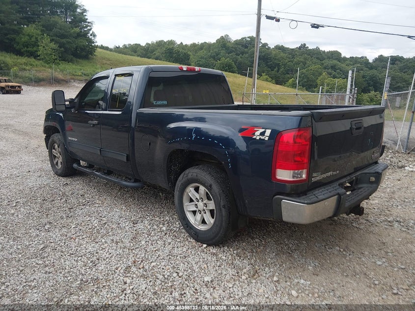 Vin: 1gtr2ve35bz288212, lot: 45896135, gmc sierra 1500 sle 20113