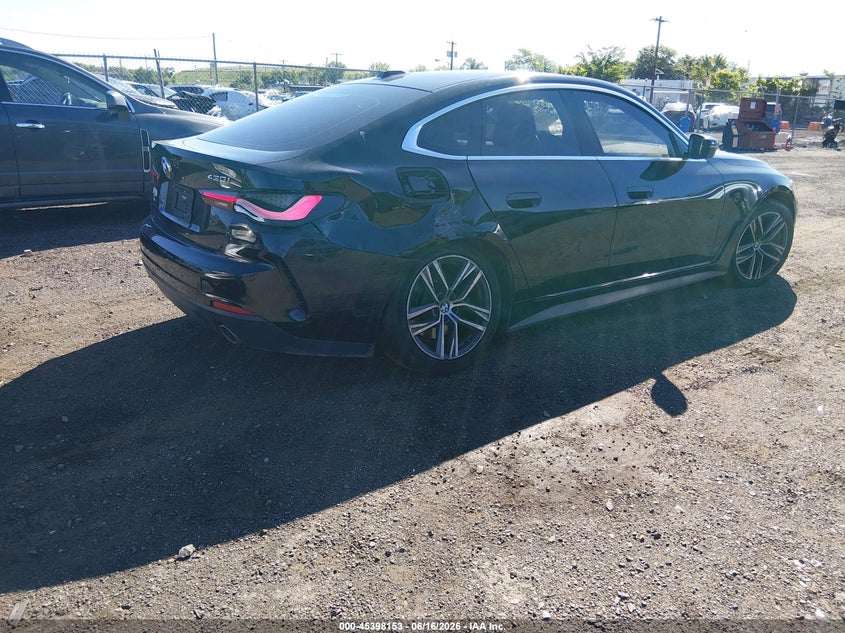 Vin: wba73av05pfn87837, lot: 45896156, bmw 430i gran coupe xdrive 20234