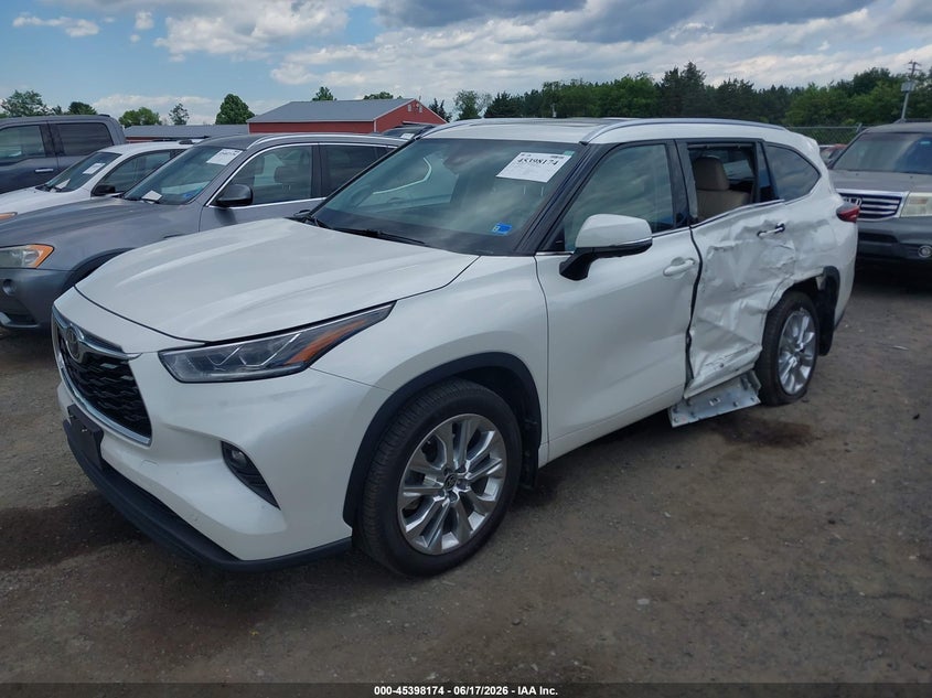 2021 TOYOTA HIGHLANDER auction photo 2