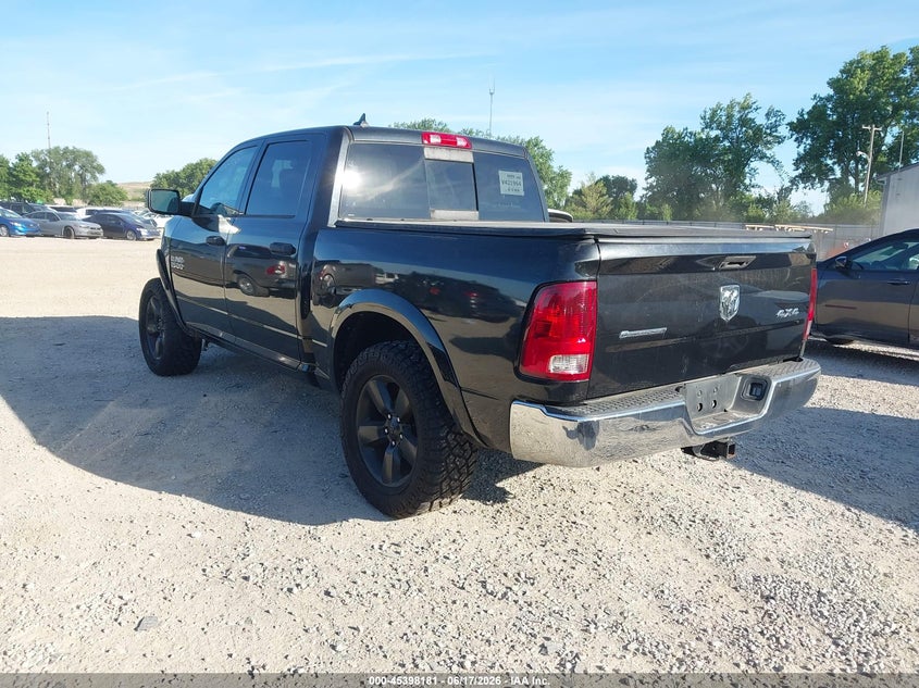 Vin: 1c6rr7lg5fs626484, lot: 45896184, ram 1500 outdoorsman 20153