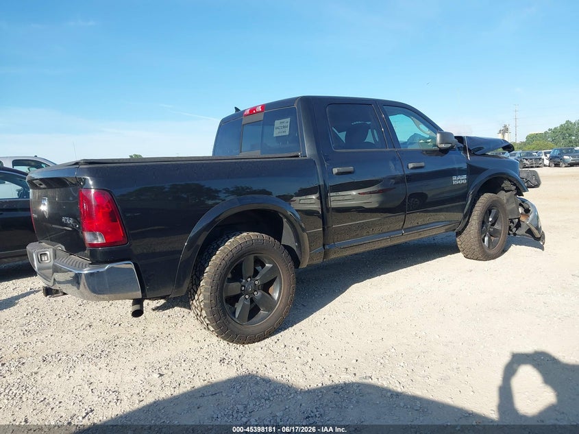 Vin: 1c6rr7lg5fs626484, lot: 45896184, ram 1500 outdoorsman 20154