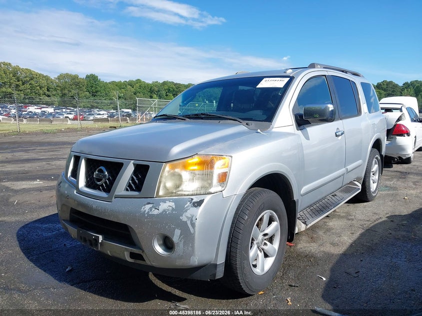 Vin: 5n1aa0nc8bn611402, lot: 45896188, nissan armada sv 20112