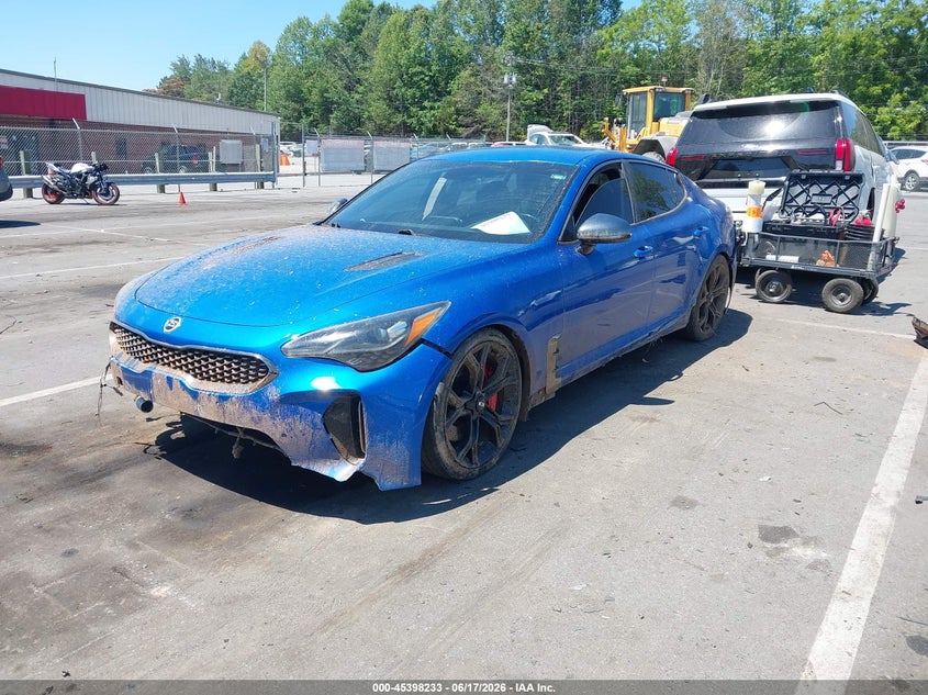 Vin: knae35lc4k6052261, lot: 45896237, kia stinger gt 20192