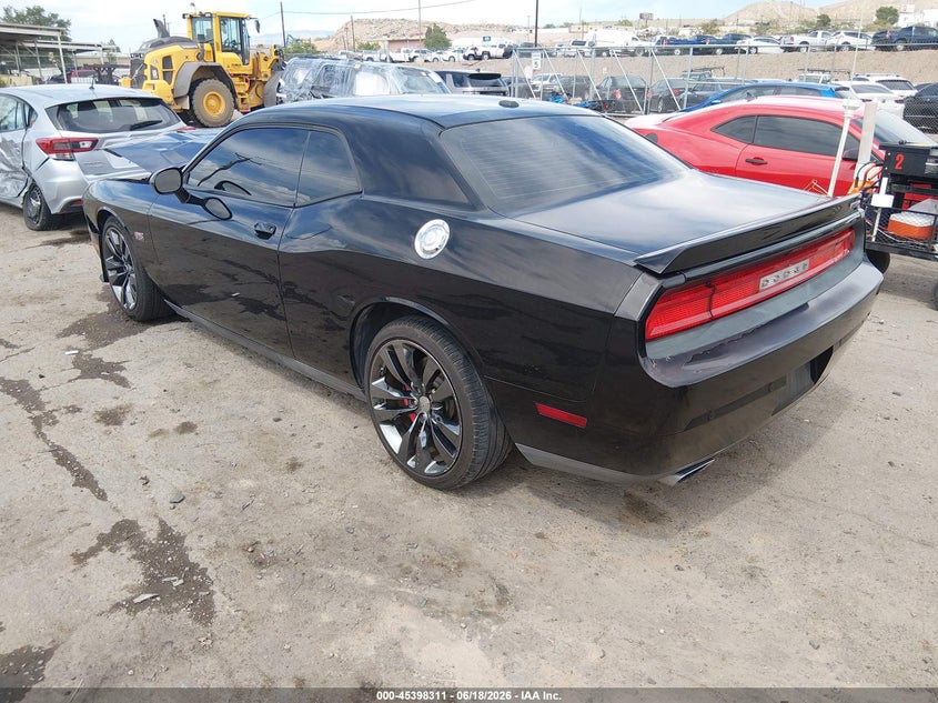 Vin: 2c3cdycj5dh651926, lot: 45896314, dodge challenger srt8 20133