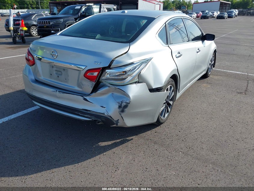 2017 NISSAN ALTIMA SEDAN 2.5L I-4 DOHC, VVT, 179HP