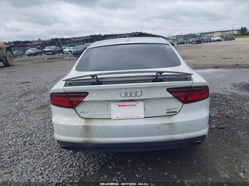 2017 Audi A7 Premium Plus VIN: WAUW2AFC6HN009163 Lot: 45398352