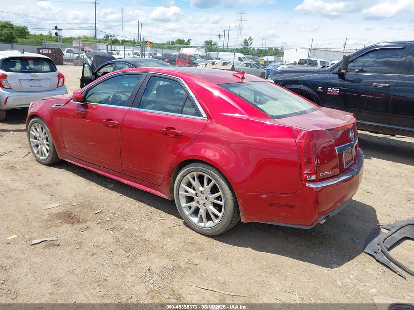 Vin: 1g6ds5e3xc0113277, lot: 45896376, cadillac cts premium 20123