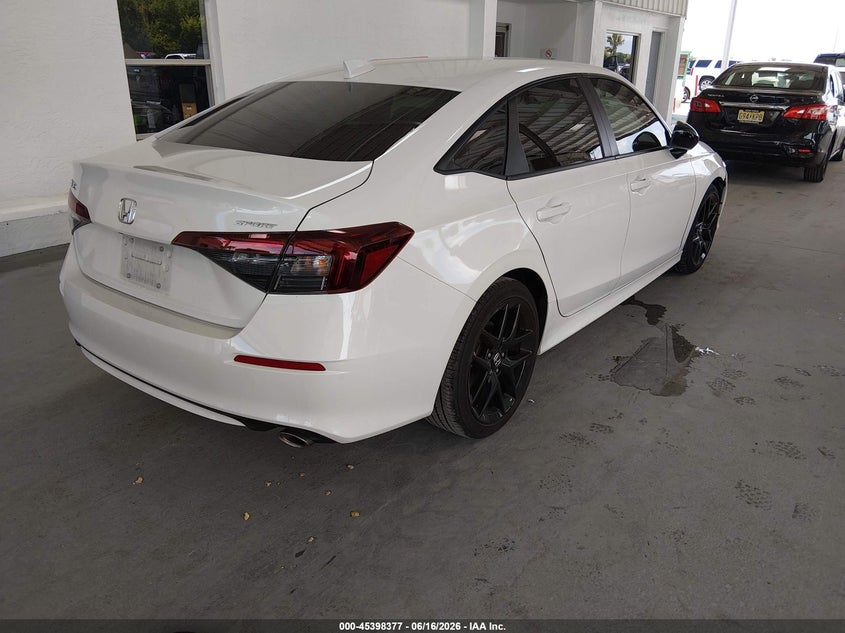 Vin: 2hgfe2f58sh540500, lot: 45896380, honda civic sport 20254