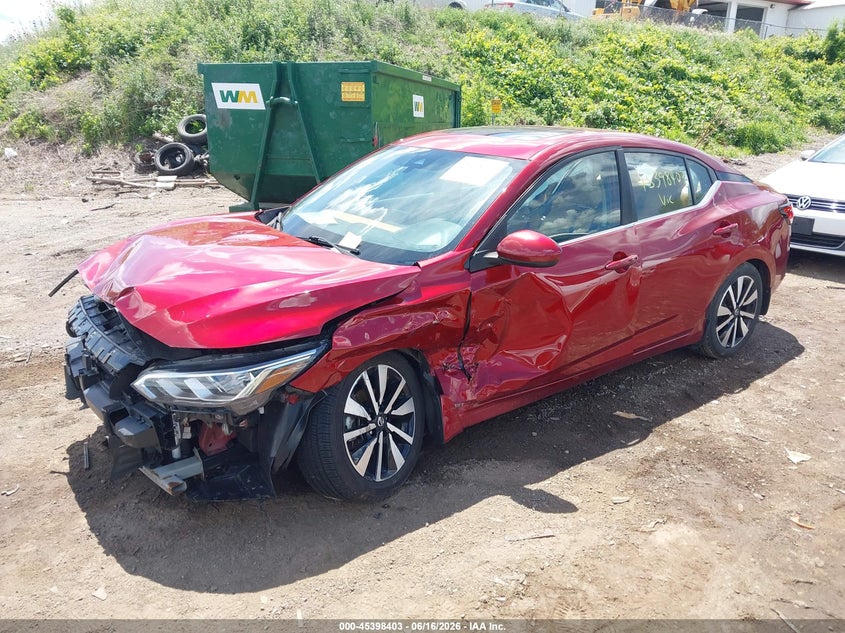 2022 NISSAN SENTRA auction photo 2