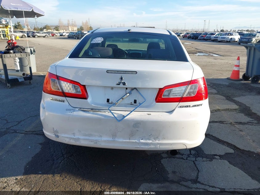 2012 Mitsubishi Galant Fe VIN: 4A32B2FF3CE009029 Lot: 45398404