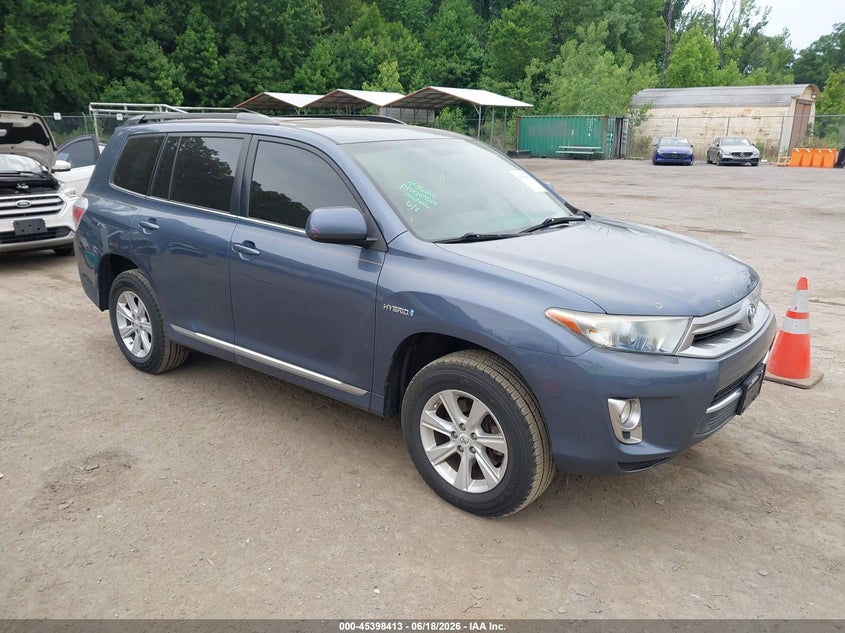 Vin: jtebc3eh4c2009045, lot: 45896416, toyota highlander hybrid base v6 2012 img_1