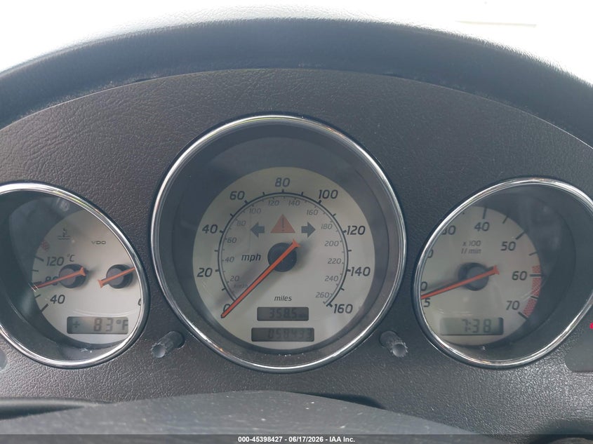 2000 Mercedes-Benz Slk 230 Kompressor VIN: WDBKK47F7YF155656 Lot: 45398427