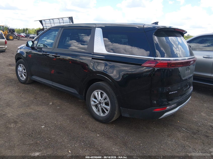 Vin: kndnb4h33r6322969, lot: 45896469, kia carnival mpv lx seat package 20243