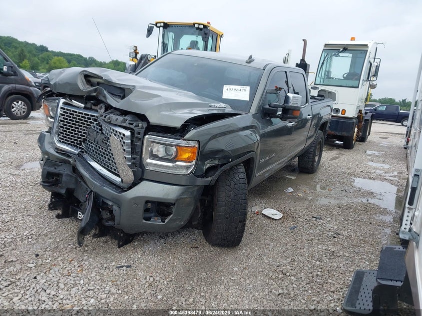 2017 GMC Sierra, Front End, IAAI, VIN 1GT42YEY2HF150936 — photo 2