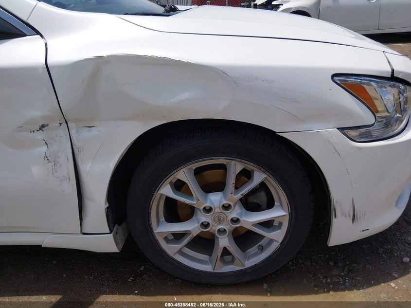 2013 Nissan Maxima 3.5 Sv VIN: 1N4AA5AP3DC836664 Lot: 45398482