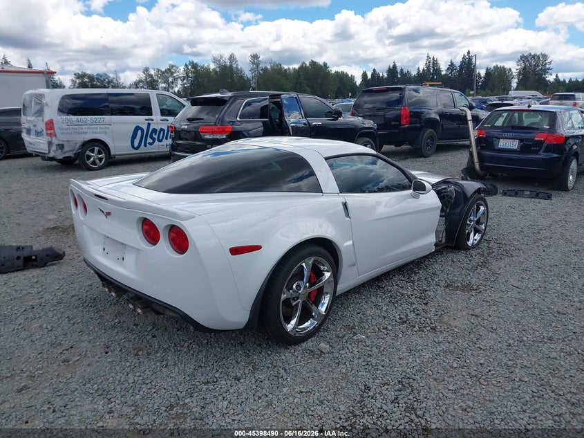Vin: 1g1yr2dw3c5109457, lot: 45896493, chevrolet corvette grand sport 20124