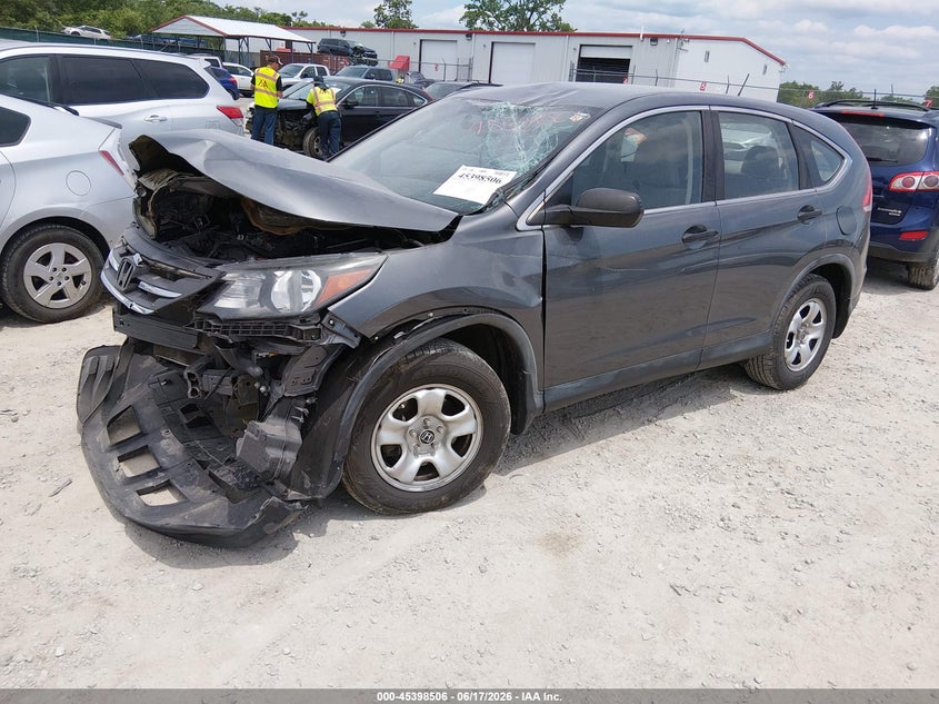 2014 Honda Cr-V Lx 3CZRM3H34EG707885 photo 1