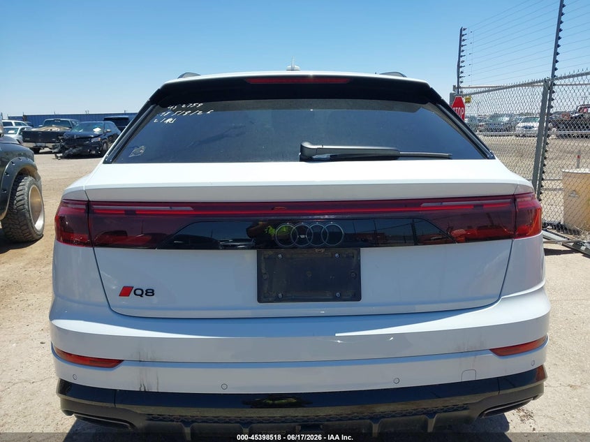 2025 Audi Q8 Premium Plus 55 Tfsi Quattro VIN: WA1EVBF1XSD005974 Lot: 45398518