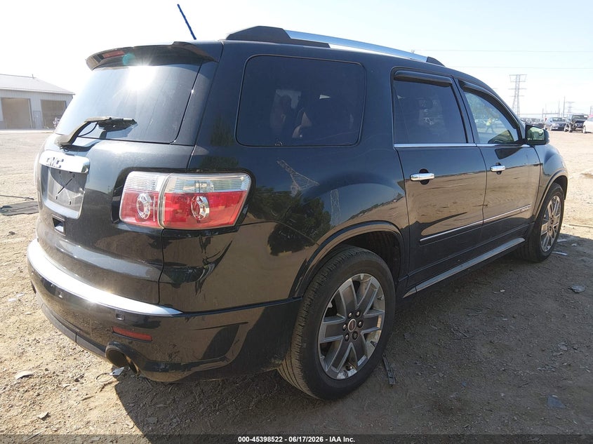 Vin: 1gkkrted6cj293935, lot: 45896525, gmc acadia denali 20124