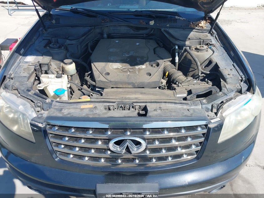 2008 Infiniti Fx35 VIN: JNRAS08U18X102027 Lot: 45398543