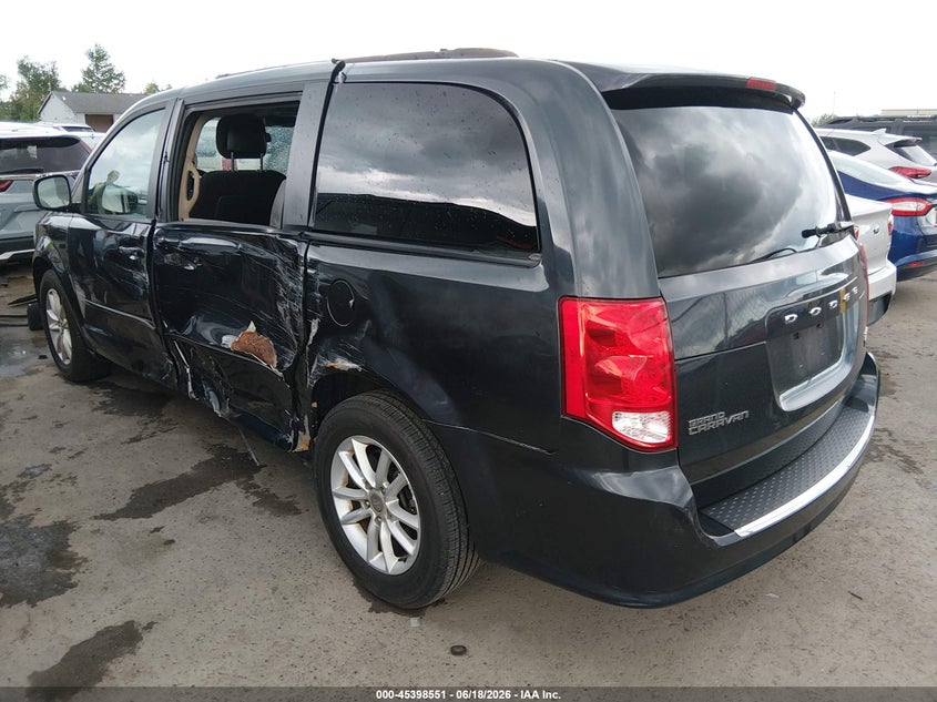 Vin: 2c4rdgcgxer262277, lot: 45896557, dodge grand caravan sxt 20143