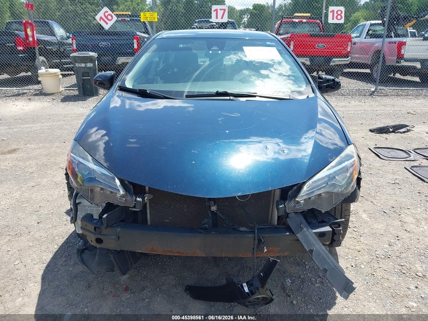 TOYOTA COROLLA 2018 VIN 2T1BURHEXJC051501