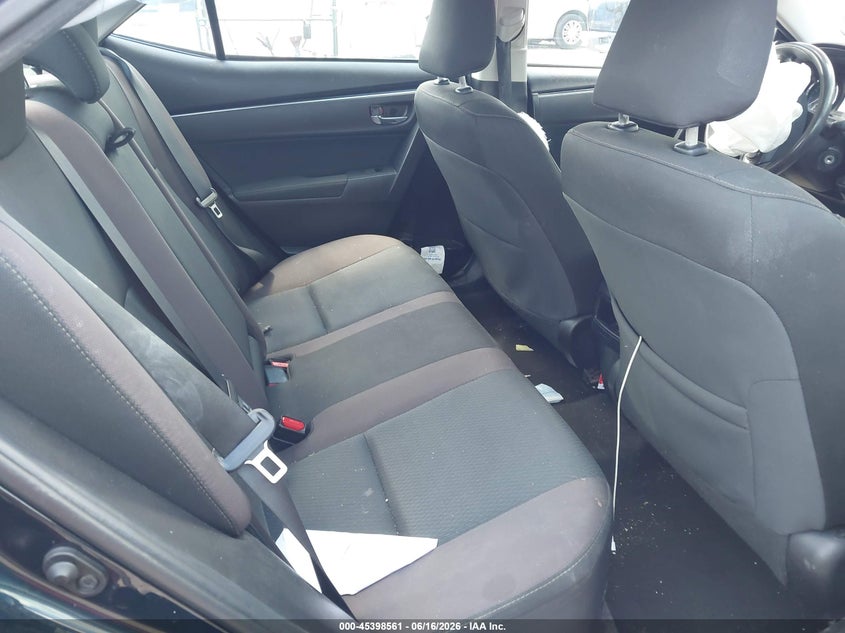 TOYOTA COROLLA 2018 VIN 2T1BURHEXJC051501