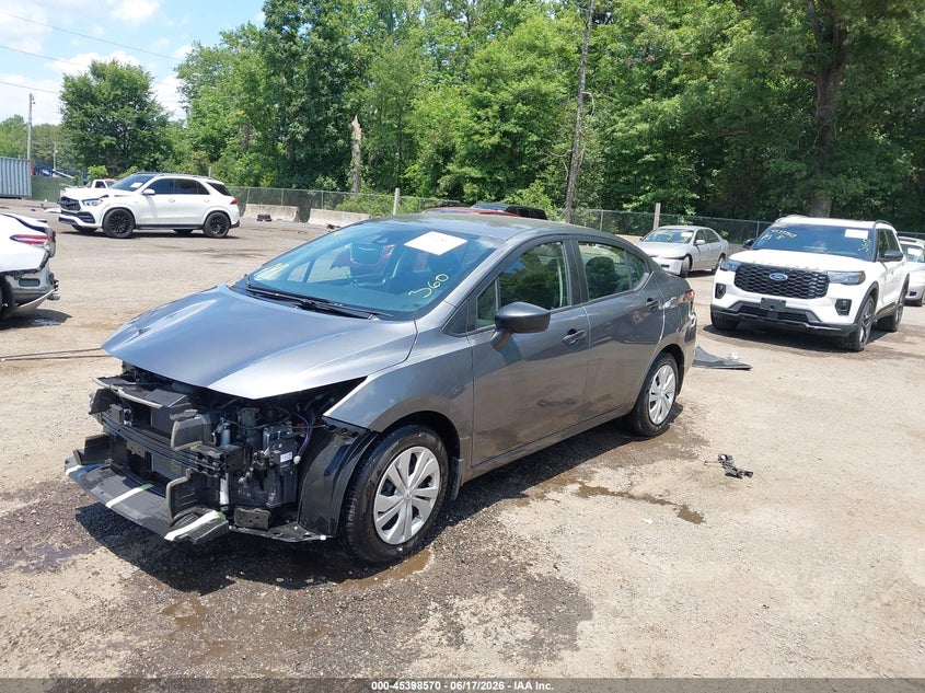 2025 NISSAN VERSA SEDAN 1.6L I-4 DOHC, VVT, 122HP