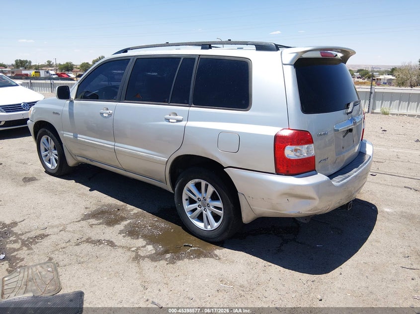 2006 TOYOTA HIGHLANDER HYBRID auction photo 3