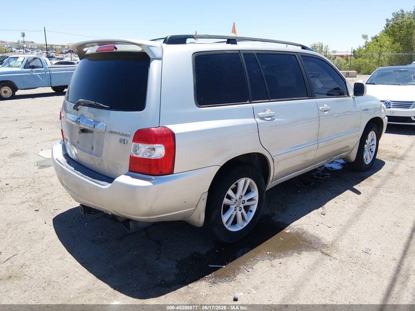 2006 TOYOTA HIGHLANDER HYBRID auction photo 4