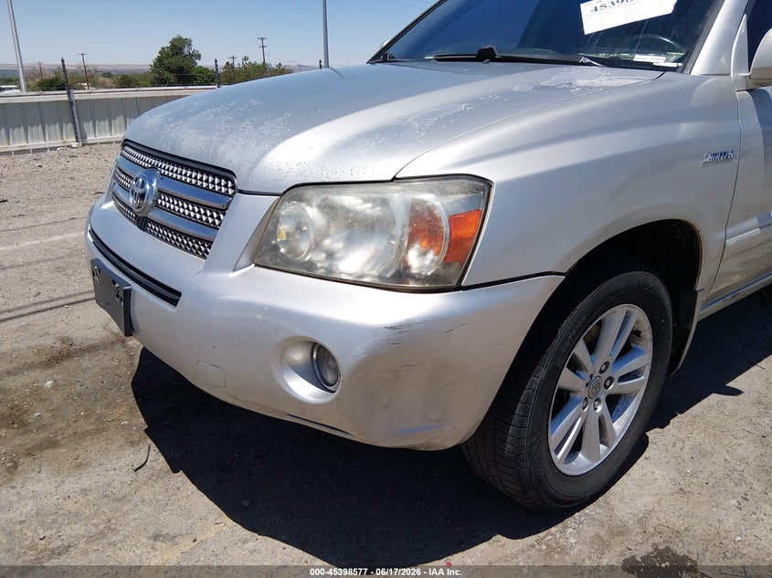 2006 TOYOTA HIGHLANDER HYBRID auction photo 6