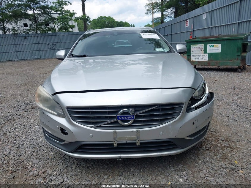 2015 Volvo V60 T5 Premier VIN: YV1612SB7F1211467 Lot: 45398590