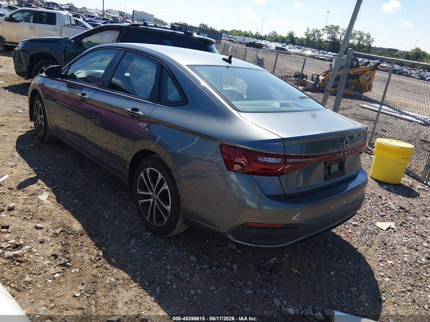 2025 VOLKSWAGEN JETTA auction photo 3