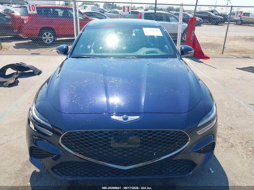 2023 Genesis G70 3.3T Rwd VIN: KMTG54TE4PU106924 Lot: 45398641