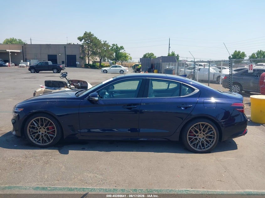 2023 Genesis G70 3.3T Rwd VIN: KMTG54TE4PU106924 Lot: 45398641