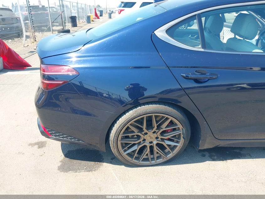 2023 Genesis G70 3.3T Rwd VIN: KMTG54TE4PU106924 Lot: 45398641