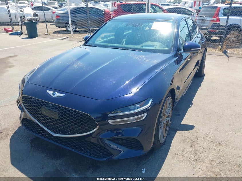Vin: kmtg54te4pu106924, lot: 45896644, genesis g70 3.3t rwd 20232
