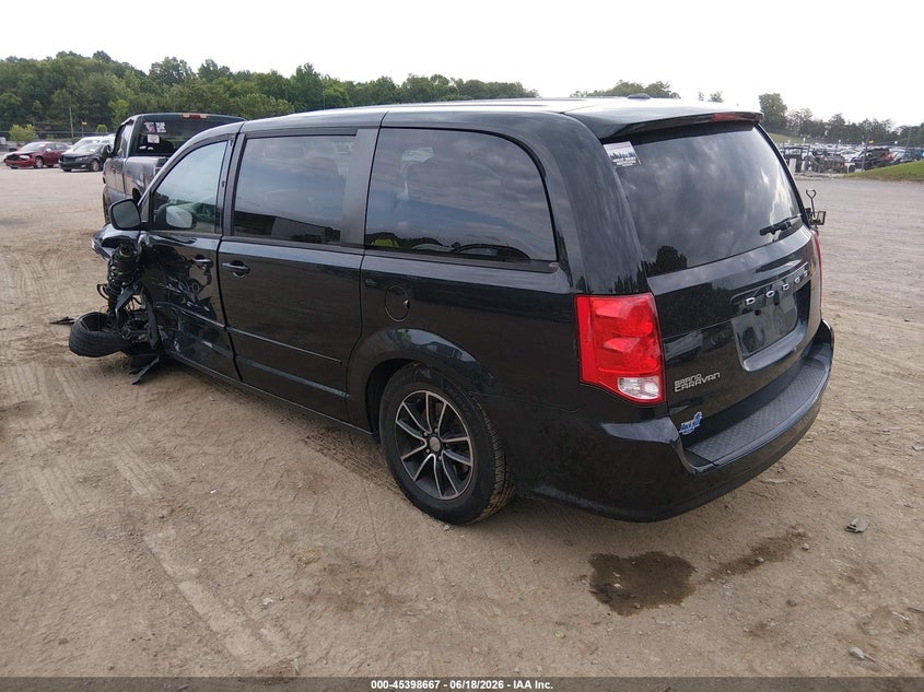 Vin: 2c4rdgcg4fr688354, lot: 45896670, dodge grand caravan sxt plus 20153
