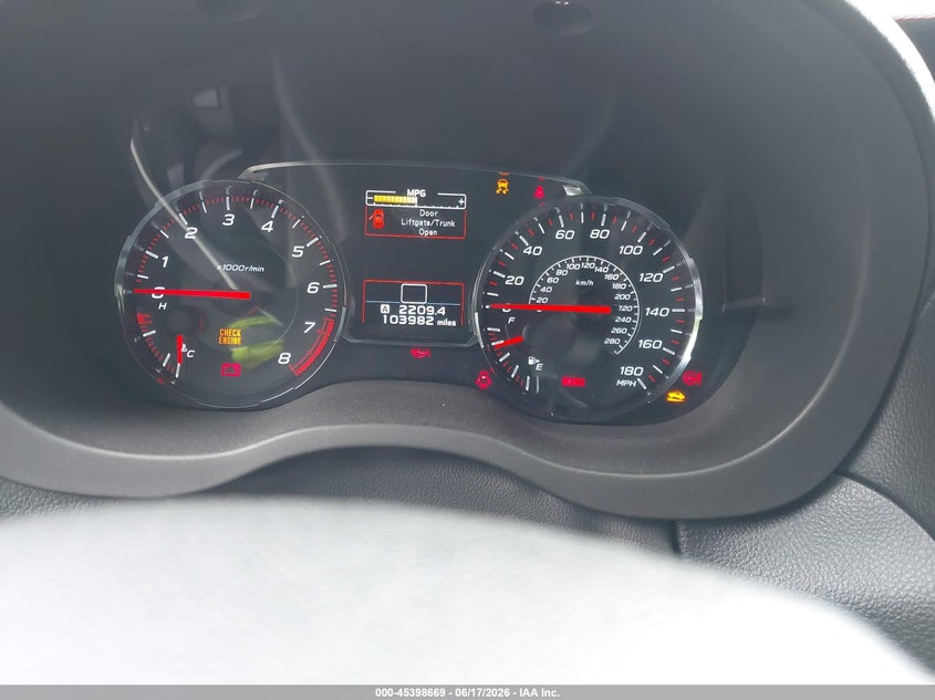 2019 SUBARU WRX auction photo 7